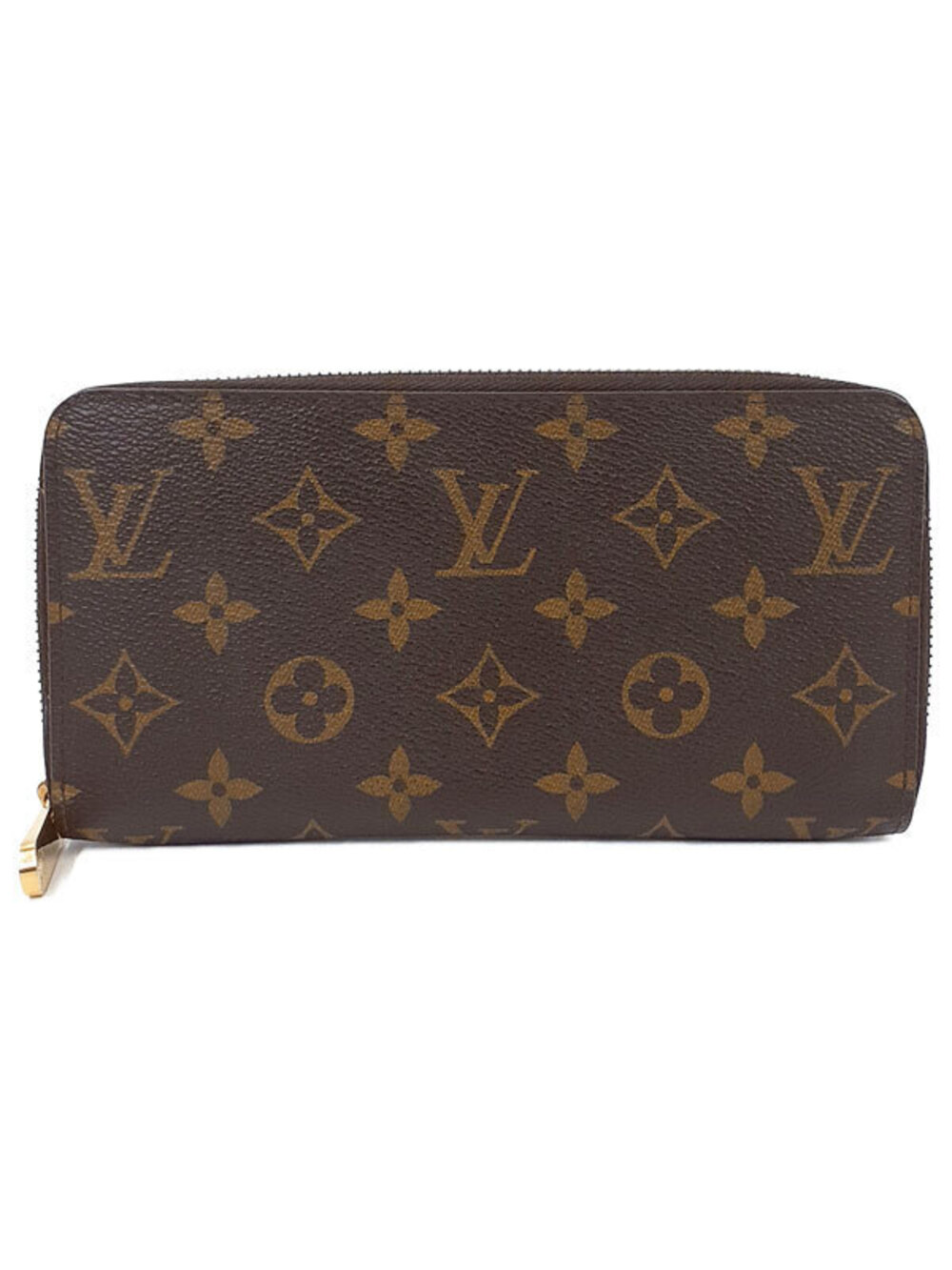 Louis Vuitton Monogram Zippy Wallet Round Zipper Long